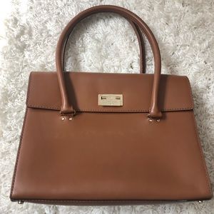 Kate Spade Structured Brown Tote